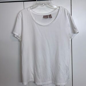 Chico’s cotton blend short sleeve T-shirt